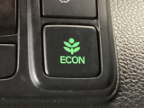 ★ECONスイッチ★ エコドライブを加速しよう!スイッチをONにすると、運転の仕方によるロスを抑え込み燃費をよくするようクルマが頑張ります(*^ー^*)燃費向上にチャレンジ♪