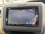 バックカメラ装備。駐車が苦手な方には欠かせません。