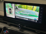 【アラウンドビューモニター】専用のカメラにより、上から見下ろしたような視点で360度クルマの周囲を確認することができます☆死角部分も確認しやすく、狭い場所での切り返しや駐車もスムーズに行えます。