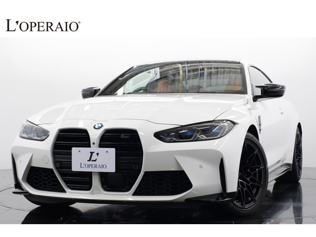 M4クーペ コンペティション M xドライブ 4WD 1オーナー 後期ナビ キャラミオレンジ/黒革