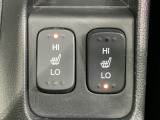 運転席&助手席シートヒーター付で、寒い日も快適です。
