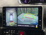 【パノラマモニター】専用のカメラにより、上から見下ろしたような視点で360度クルマの周囲を確認することができます☆死角部分も確認しやすく、狭い場所での切り返しや駐車もスムーズに行えます。