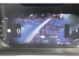 メーター中央にナビゲーションが表示されていており、運転中でも見やすい配置になっております。