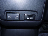 充電用USB端子/100Wまで使えるAC100Vコンセント
