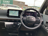 大きなガラスで視界が良く運転しやすいです