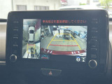 バックガイドモニターで、後方を確認しながら安心して駐車することができます。運転初心者も熟練者も必須の機能ですよ!