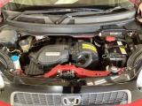 ホンダスタッフがしっかり整備して保証付きにてお渡し致します。エンジンルーム&室内ルームともにクリーニング済みで清潔です。快適なドライブをお楽しみください。