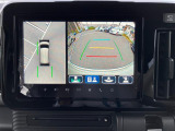 【全方位カメラ】フロントグリル、ドアミラー、バックドアにカメラが付いていて、駐車の時にナビ画面で自車位置を確認出来ますよ!車は今どの位置?障害物はないかな?など確認ができて安心です♪