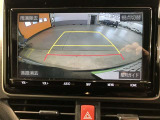 バックガイドモニターで、後方を確認しながら安心して駐車することができます。運転初心者も熟練者も必須の機能ですよ!