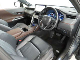 高級感のある美しいインテリアデザインの運転席です。
