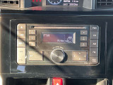 CD/FM・AMチューナー!!お手持ちCDを入れて音楽再生、気分も上々♪♪