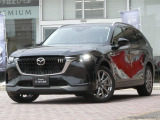 元社用車のディーラー管理車です! CX-80らしい堂々とした存在感。3列SUVでもミニバン感を抑えたい方におすすめです!