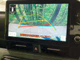 【バックカメラ】駐車時に後方がリアルタイム映像で確認できます。大型商業施設や立体駐車場での駐車時や、夜間のバック時に大活躍!運転スキルに関わらず、今や必須となった装備のひとつです!