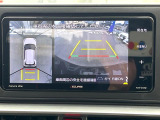 【パノラミックビューモニター】専用のカメラにより、上から見下ろしたような視点で360度クルマの周囲を確認することができます☆死角部分も確認しやすく、狭い場所での切り返しや駐車もスムーズに行えます。