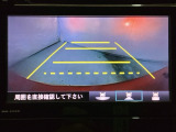 バックでの車庫入れも安心です! リアカメラが付いているバックモニター付のディスプレイ・オーディオです。操作線もついており距離感も画面から確認できます。