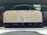 液晶メーターにはナビ画面の全面表示も可能です