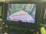 【バックカメラ】駐車時に後方がリアルタイム映像で確認できます。大型商業施設や立体駐車場での駐車時や、夜間のバック時に大活躍!運転スキルに関わらず、今や必須となった装備のひとつです!