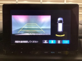 バックでの車庫入れも安心です! リアカメラが付いているバックモニター付のナビを装備しております。バンパーについているソナーや、操作線もついており距離感も画面から確認できます。