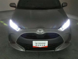 LEDヘッドライトです。デザイン性がよくとても明るいので、夜間の走行や悪天候でも安心です。しかも長寿命!
