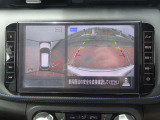 【アラウンドビューモニター】専用のカメラにより、上から見下ろしたような視点で360度クルマの周囲を確認することができます☆死角部分も確認しやすく、切り返しや駐車も安心して行えます。