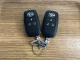 【スマートキー】 スマートキーを携帯していれば、ドアハンドルのボタンを押すだけでロックの解除ができます