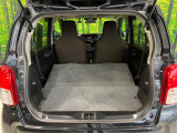 普段のお買い物や通勤、送迎等に十分な荷室スペースを確保しております。セカンドシートを倒すと、大きな荷物の積載も可能です♪