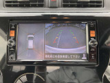 クルマを空から見たような映像が映る、アラウンドビューモニターで、車両周辺の安全確認も一目できます!小さなお子様や障害物も確認できるので、運転のしやすさだけではなく事故防止にも役立ちます♪