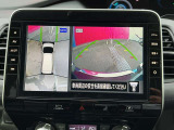 もうお馴染み!車の周りが見れるアラウンドビューモニター!