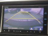 ◆◆バックカメラの画像です。ガイドラインがスムースな車庫入れをサポートいたします!車庫入れの安心感がアップしますね☆