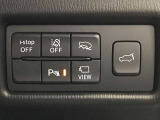 運転席回りのスイッチで安全装備のON/OFFも簡単に!