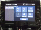 嬉しい装備です♪フルセグTV・Bluetoothオーディオに対応しています!!