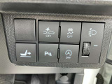 各装備機能の操作スイッチを、一括管理。お好みでON/OFFが行えます。