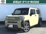スクエアなボディと大径タイヤの武骨さやSUVらしい迫力を感じさせる軽SUV「ダイハツ タフト」です!個性的なスタイルが持ち味です!