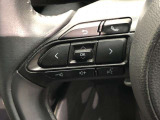 【ステアリングスイッチ】左です。ハンドルから手を離さず、運転に集中したまま手元でオーディオ操作等ができます。