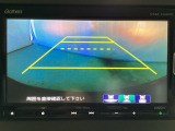 バックでの車庫入れも安心です! リアカメラが付いているバックモニター付のナビを装備しております。操作線もついており距離感も画面から確認できます。