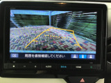 バックガイドモニター付きですのでバックの時も安心です。