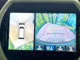 【全方位モニター用カメラ】専用のカメラにより、上から見下ろしたような視点で360度クルマの周囲を確認することができます☆死角部分も確認しやすく、狭い場所での切り返しや駐車もスムーズに行えます。