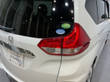 視認性がいいテールランプ。後続車にも存在をアピール。