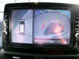 アラウンドビューモニター!空から見下ろしているかのような映像を映し出します。駐車時には安心ですよね♪