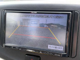 バックカメラ装備!駐車時や狭い場所での後退も安心です。ナビ画面で後方確認ができ、運転が苦手な方にもおすすめの装備です。