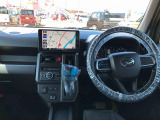 運転中も見やすいメーター。
