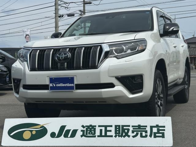 ランドクルーザープラド 2.7 TX Lパッケージ 4WD サンルーフ 黒革シート ディスプレ...