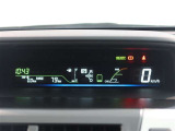 メーターはスッキリとしたデザインで、とても見やすく、安全運転のお役に立ちます。