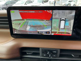 上から車を見下ろしたような画面が駐車をサポート、運転が苦手な方でも安心してお使い頂けます!!