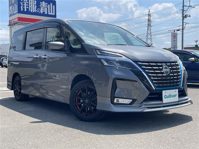 セレナ 1.2 e-POWER ハイウェイスターV 本革シート 修復歴無し