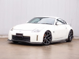 平成17年 フェアレディZ バージョンST 6MT 過去整備記録簿20枚 TEIN車高調 RAYS製57ANA19AW(特注) フジツボマフラー 茶革 バックカメラ ブレンボ ETC SD地デジナビ エアロ タワーバー 取説 記録簿