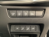 各種機能の切替スイッチは運転席パネル下に集約されています。任意で切り替え可能なため状況に合わせてお使いください。