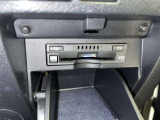 ETC車載器付きです。高速道路の料金所もスムーズに通過できます。