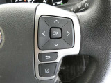 ステアリングスイッチで車両情報を切り替えて必要な必要な情報を確認したりできます。