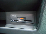 ETC2.0は、運転席ハンドル右下にあります。